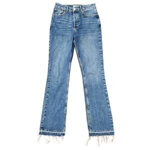 We The Free Free People Emmy Slit-Hem Bootcut Jeans Size 29